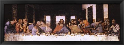 Framed Last Supper Print