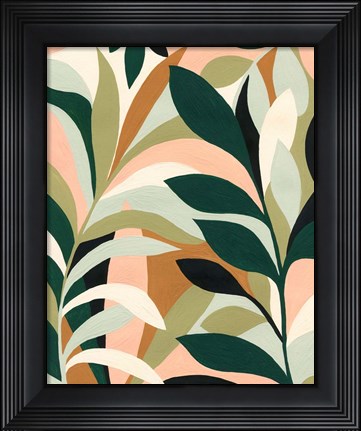Framed Canopy of Palms Print