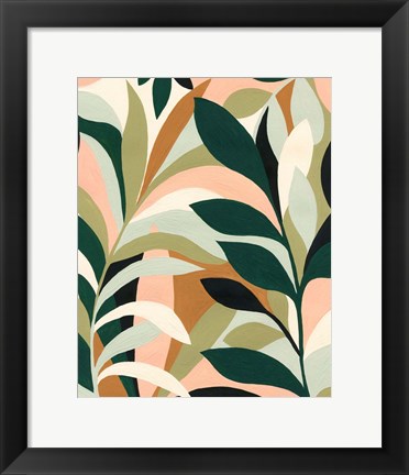 Framed Canopy of Palms Print