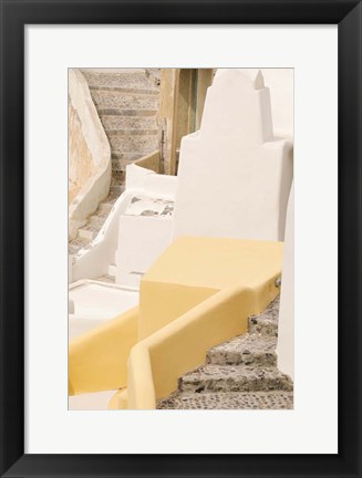 Framed Stones and Stairs Print