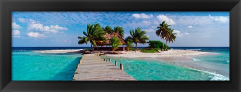Framed Island Life Print
