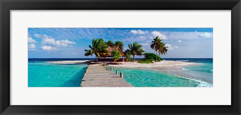 Framed Island Life Print