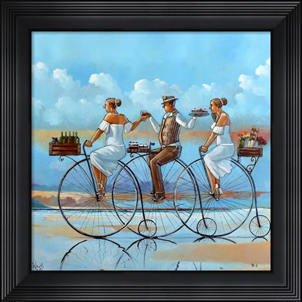 Framed Joy Ride IV Print