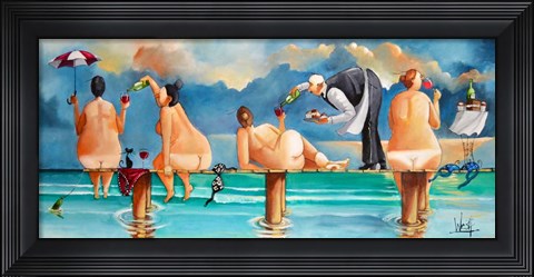 Framed Ladies Afternoon II Print