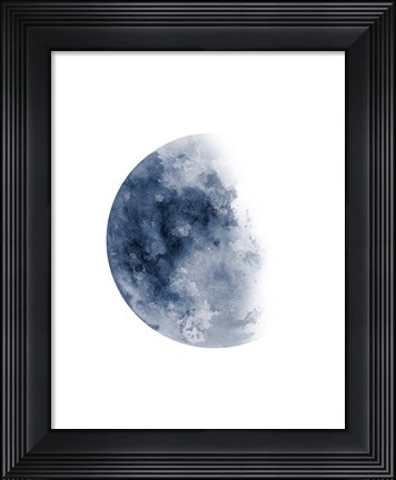 Framed Phases Of The Moon No. 1 Print