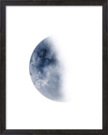 Framed Phases Of The Moon No. 3 Print