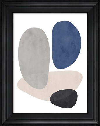 Framed Stone No. 3 Print