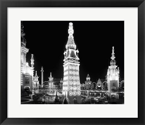 Framed Luna Park, Coney Island, 1905 Print