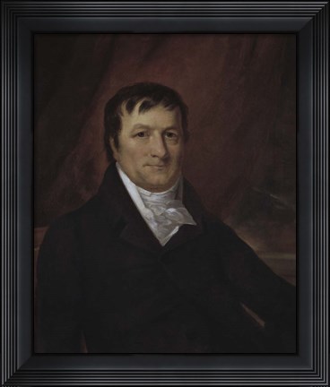 Framed Portrait of John Jacob Astor Print