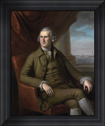 Framed Thomas Willing, an American Entrepreneur Print
