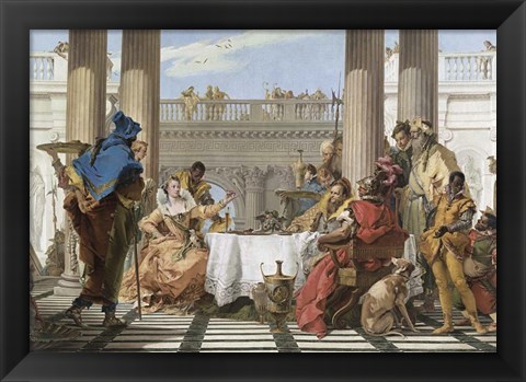 Framed Banquet of Cleopatro Print