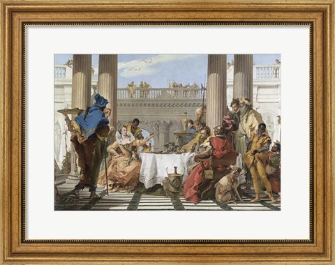 Framed Banquet of Cleopatro Print