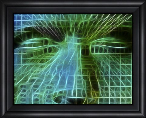 Framed Mind Technology Matrix Print