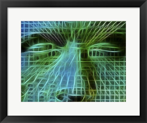 Framed Mind Technology Matrix Print