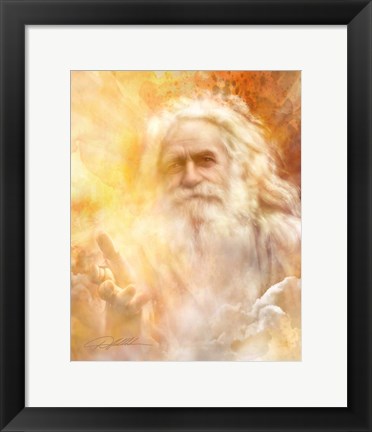 Framed God the Father Print