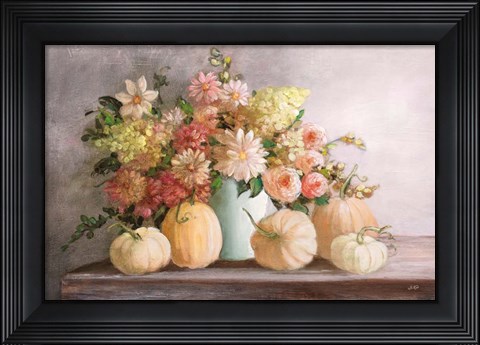 Framed Harvest Bouquet Print