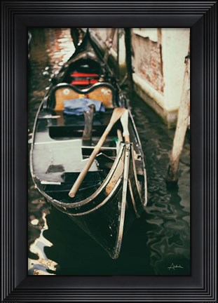 Framed Gondola Detail Print