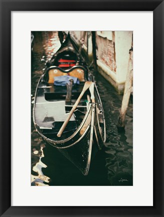 Framed Gondola Detail Print