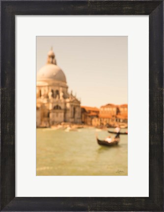 Framed Essence of Venice I Print