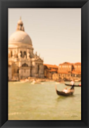 Framed Essence of Venice I Print