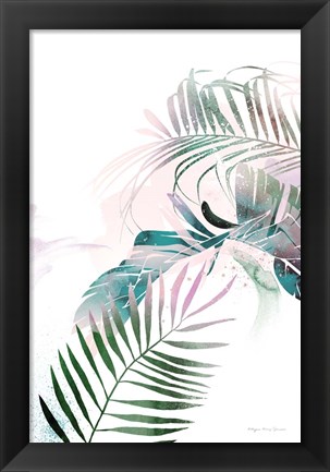 Framed Tropical Floral III Print