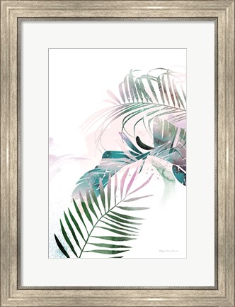 Framed Tropical Floral III Print