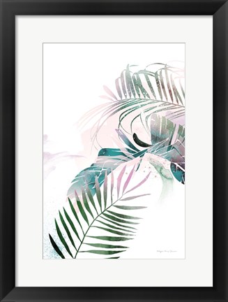 Framed Tropical Floral III Print