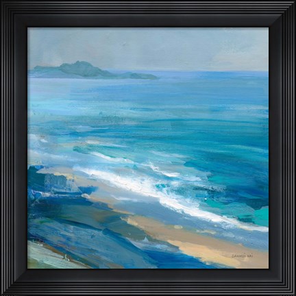 Framed Rocky Shoreline II Print