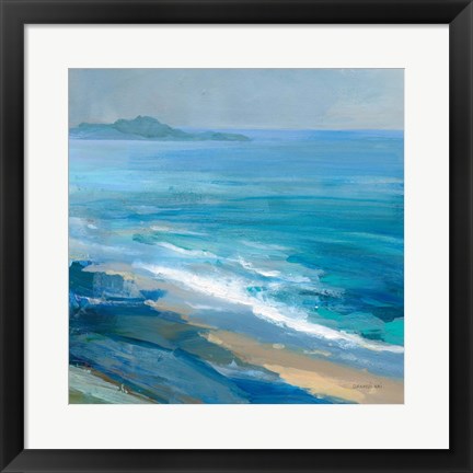 Framed Rocky Shoreline II Print