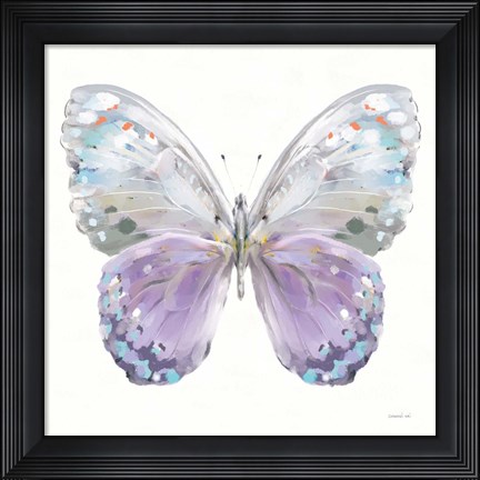 Framed Aflutter II Print