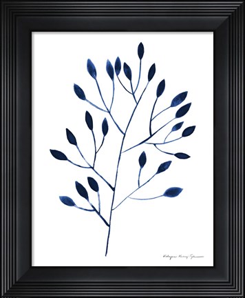 Framed Silhouette of Nature IV Print