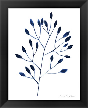 Framed Silhouette of Nature IV Print