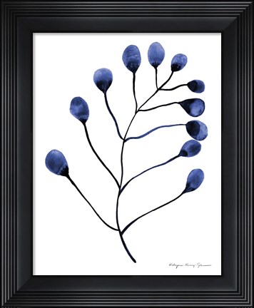Framed Silhouette of Nature II Print