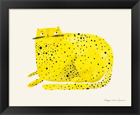 Framed Cat Print