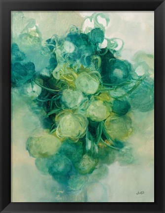 Framed Emerald Pilea II Print