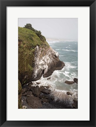 Framed Coastal Fog III Print