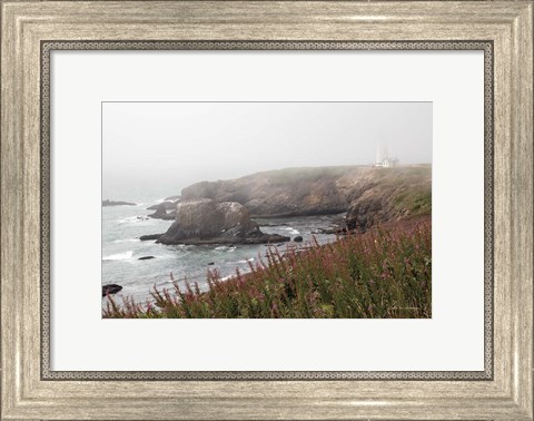 Framed Coastal Fog II Print