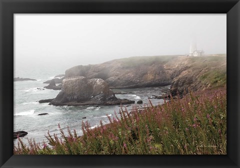 Framed Coastal Fog II Print