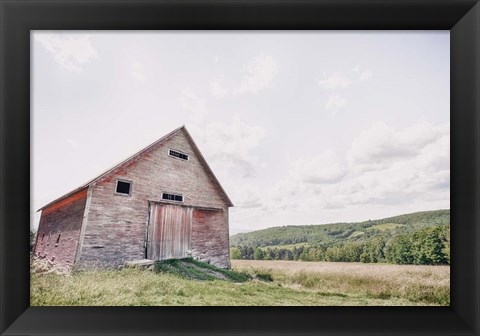 Framed Barn With a View Print