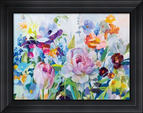 Framed High Summer Garden II Print