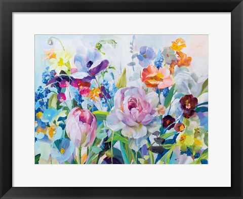 Framed High Summer Garden II Print