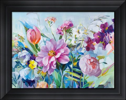 Framed High Summer Garden I Print