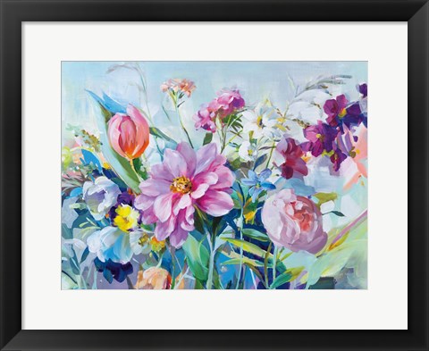 Framed High Summer Garden I Print