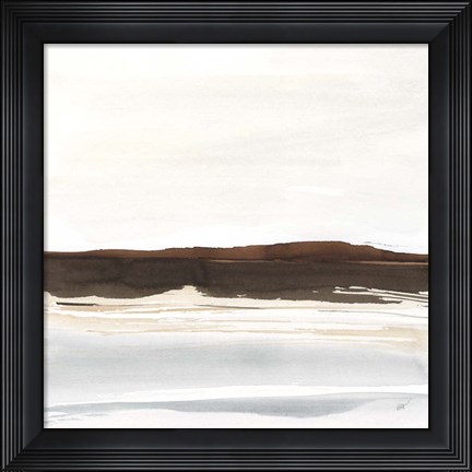 Framed Neutral Dunes II Print
