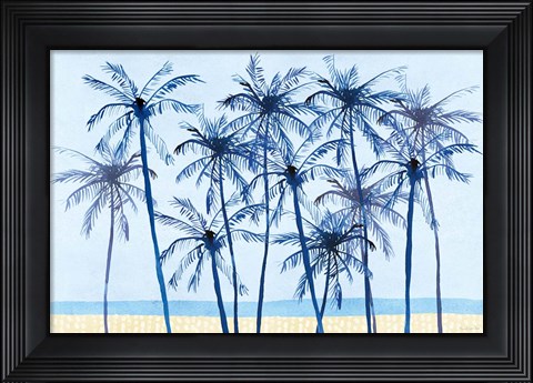 Framed Laguna Palms I Print