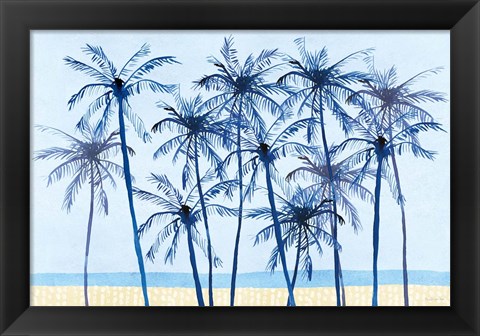 Framed Laguna Palms I Print