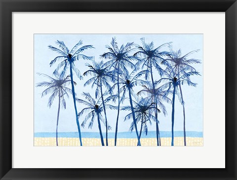 Framed Laguna Palms I Print