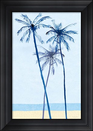 Framed Laguna Palms Triptych II Print