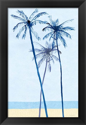 Framed Laguna Palms Triptych II Print