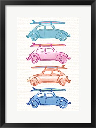 Framed Laguna Cars Print